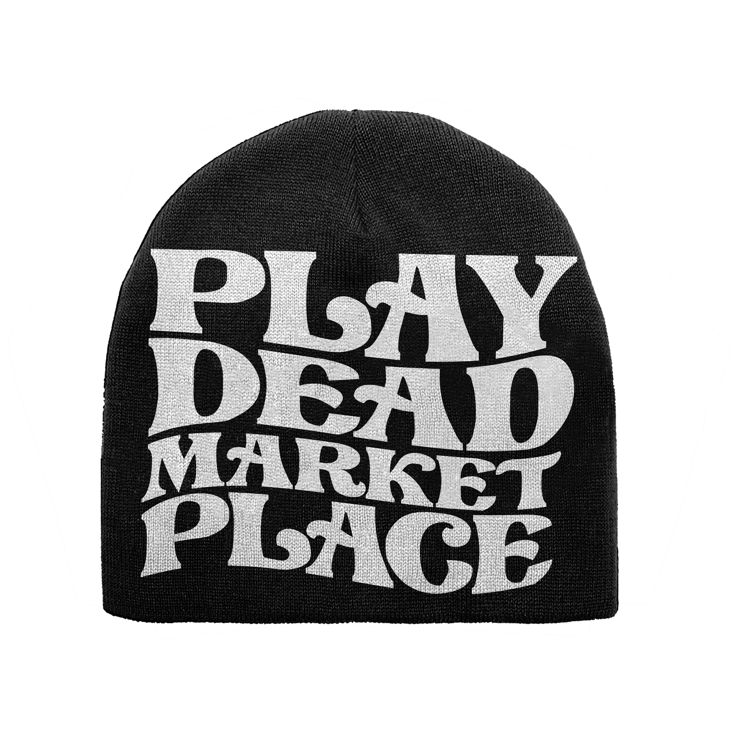 Black Playdead Marketplace Beanie